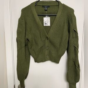 Forever 21 Green Sweater